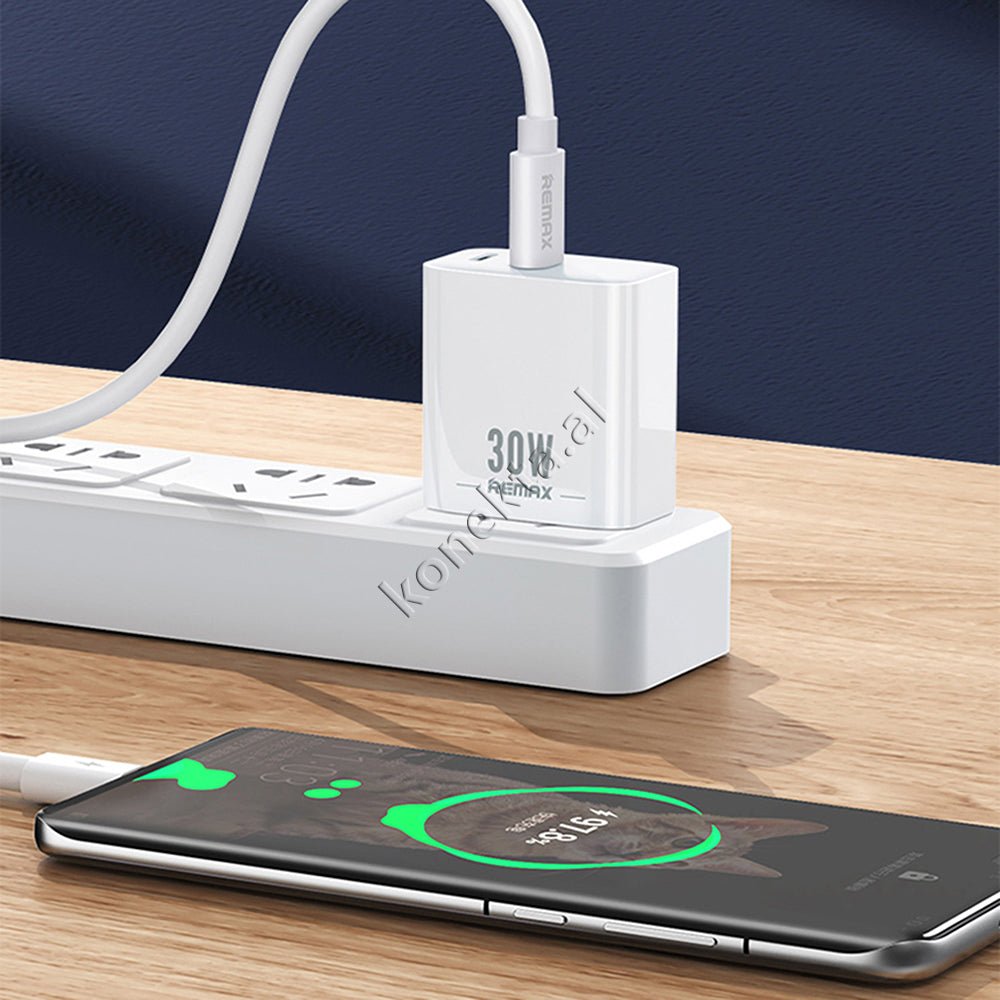 REMAX 30W Charger, White - Thumbnail 5
