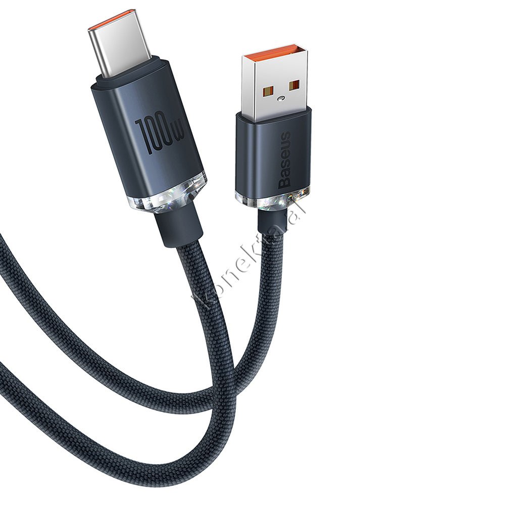 Baseus USB Type-C Charging Cable, 100W, 1.2m - Thumbnail 4