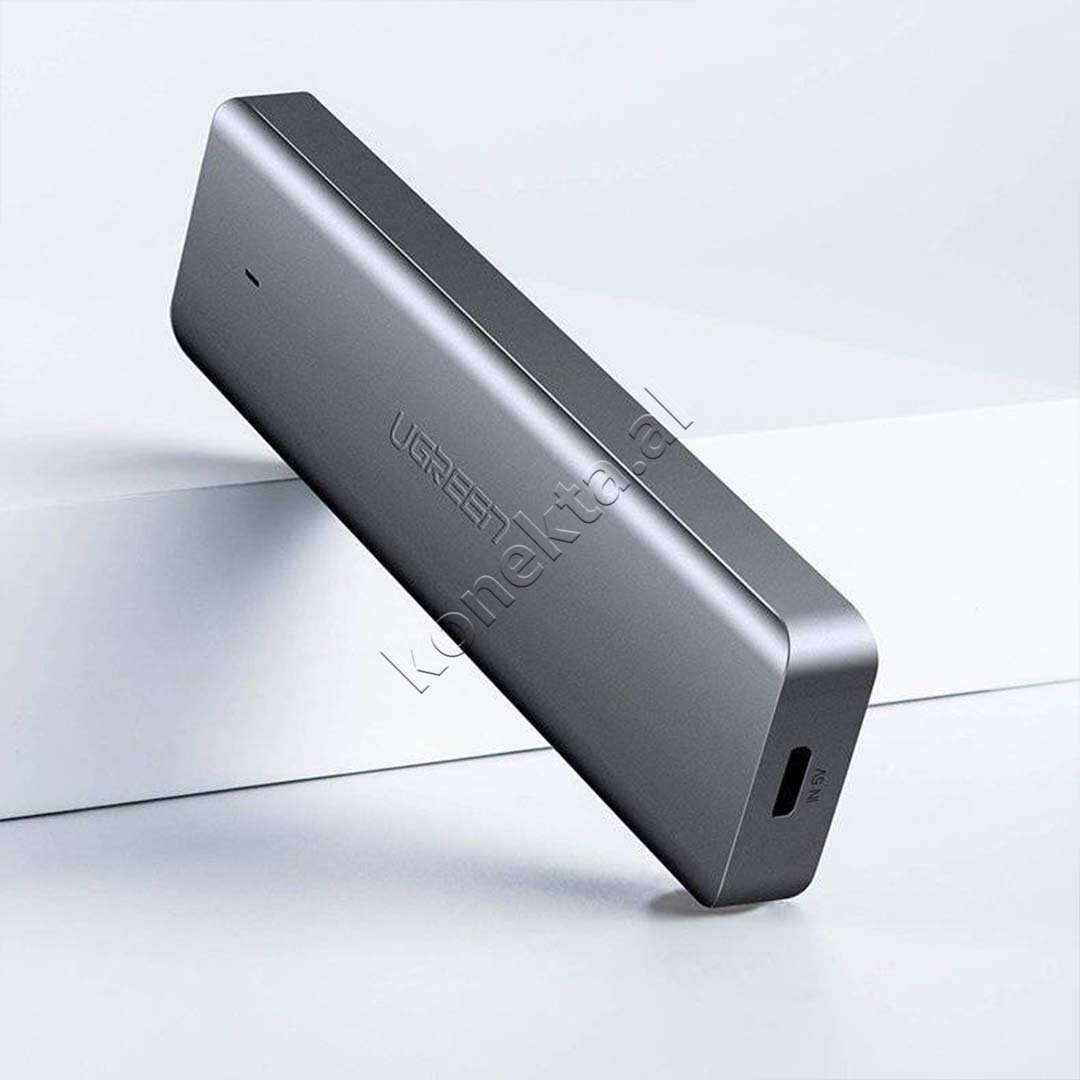 Ugreen USB Hub, 4 Porta USB 3.0, Kabëll Type-C, E argjendtë - Thumbnail 10
