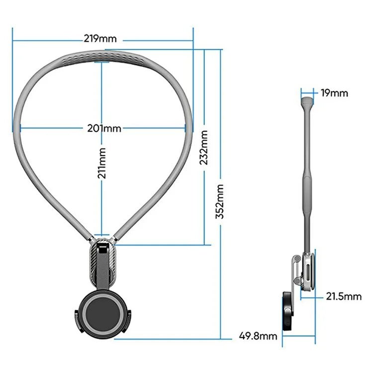 SCS SCS-NH001 Phone Holder, Black - Thumbnail 8