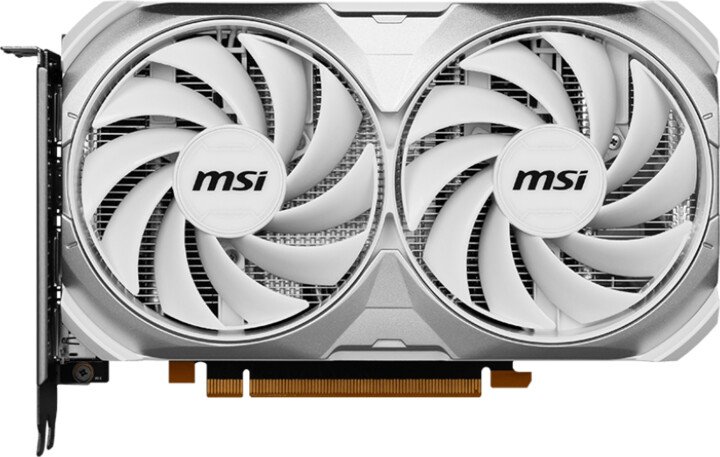 MSI GeForce RTX 4060 Ventus 2X Graphics Card, White, 8GB GDDR6 - Image 1