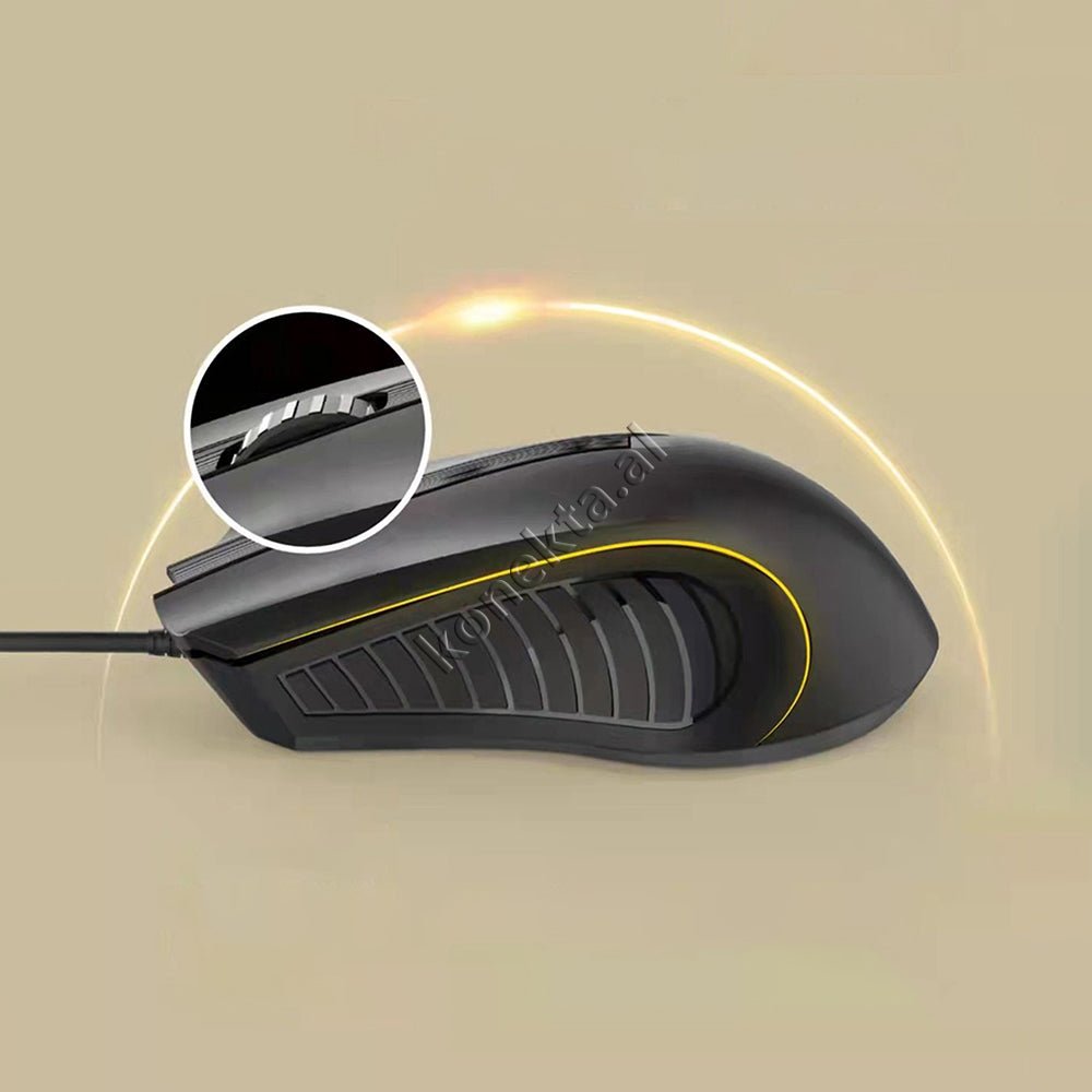 Moxom Gaming Mouse, Black - Thumbnail 7