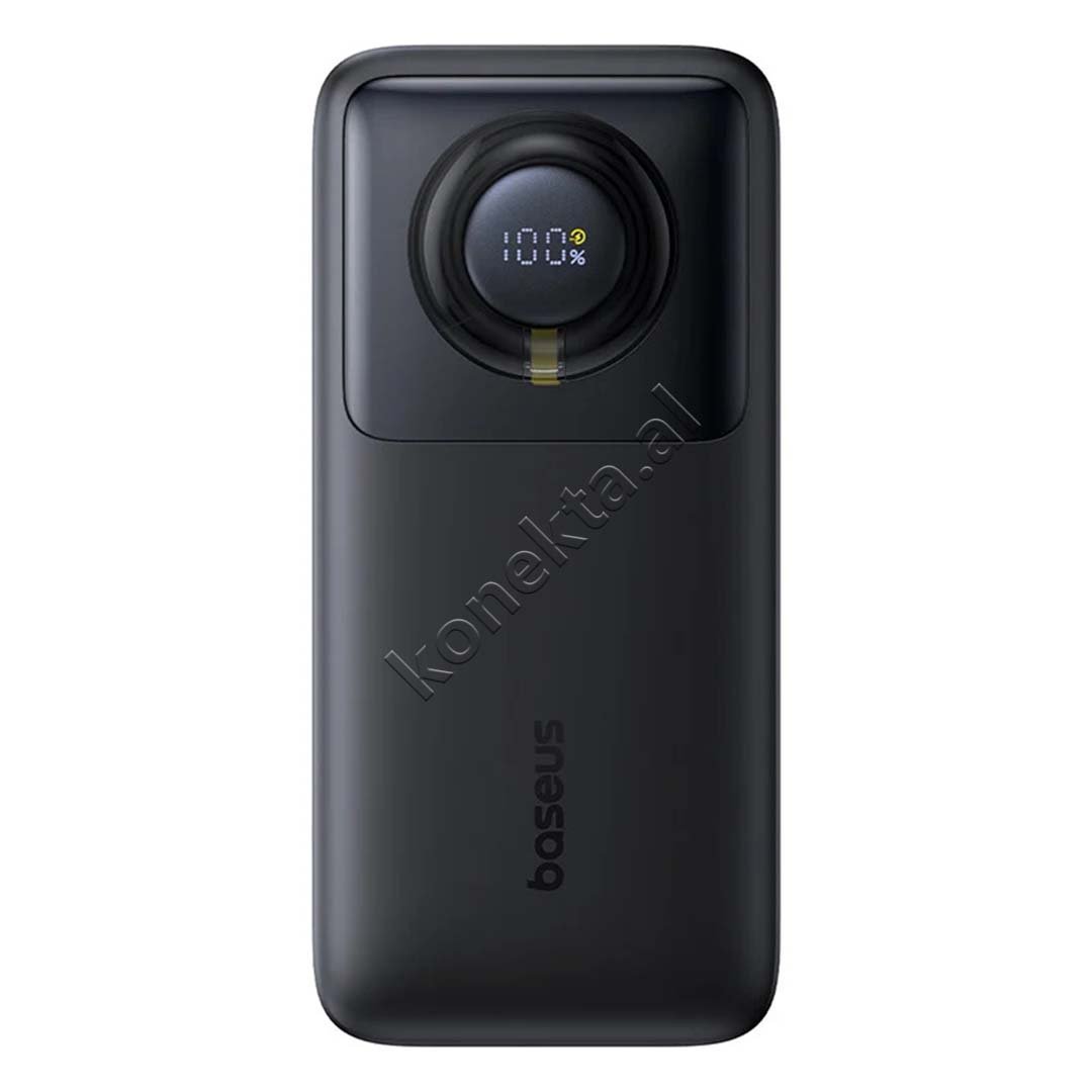 Baseus Power Bank, 20000mAh, 65W, Me Fishe Type-C Te Terheqshme - Thumbnail 2