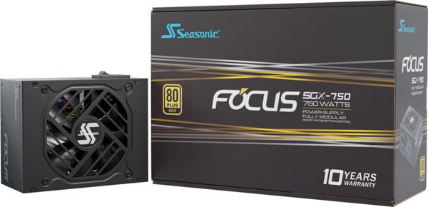 SeaSonic Focus SGX 2021 FOCUS-SGX-750 Power Supply, 750W - Thumbnail 5