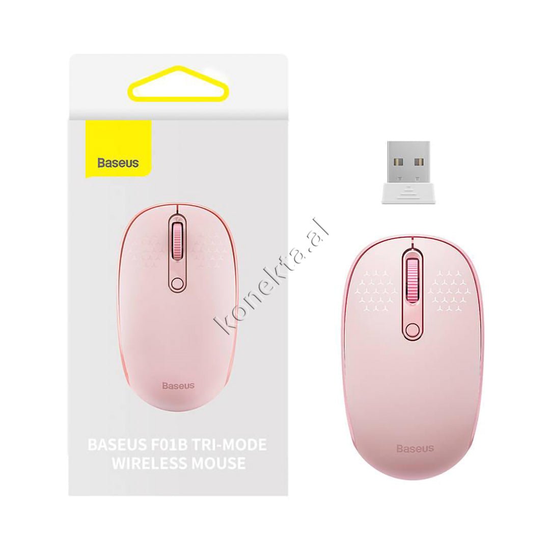 Baseus Wireless Mouse, Pink / Purple - Thumbnail 12