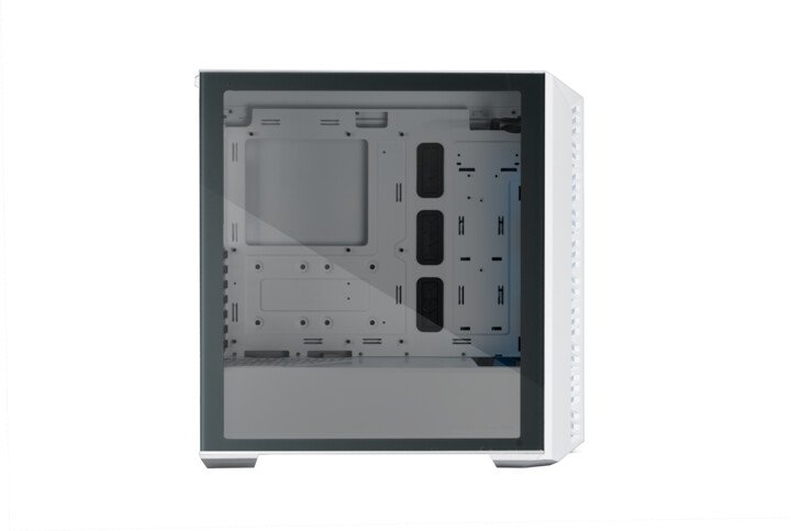Cooler Master MasterBox 520 Mesh Case, Transparent Side, White - Thumbnail 9
