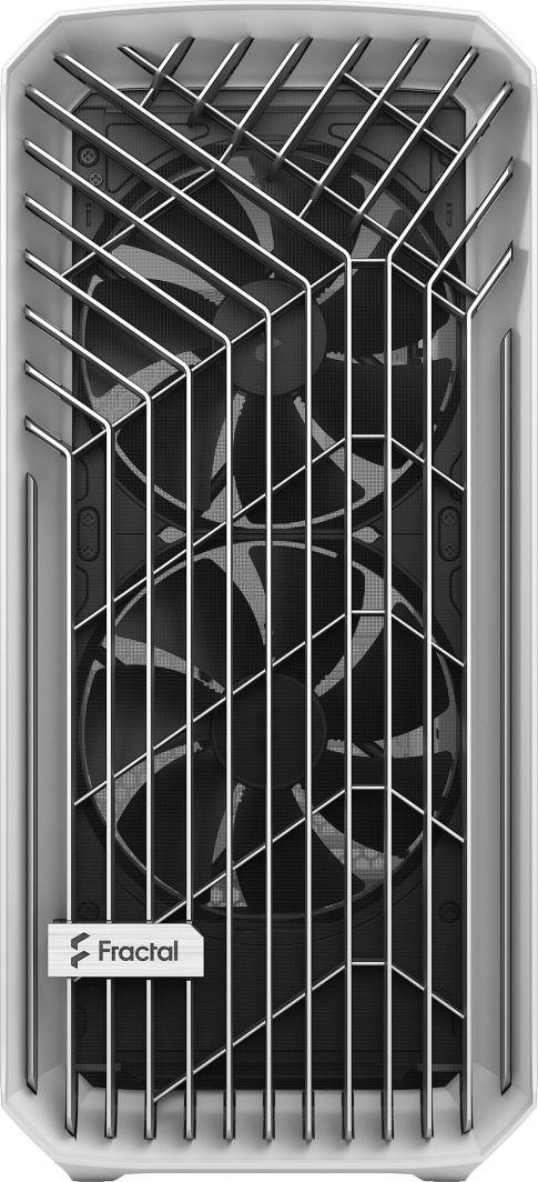Fractal Design Torrent TG Clear Tint Case, White, Full Tower - Thumbnail 2