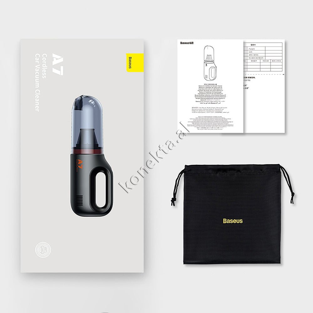 Baseus Vacuum Cleaner, Dark Gray - Thumbnail 28