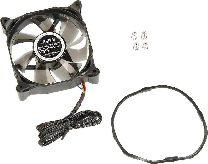 Noiseblocker Multiframe M8-P Cooler, 80 mm - Thumbnail 5