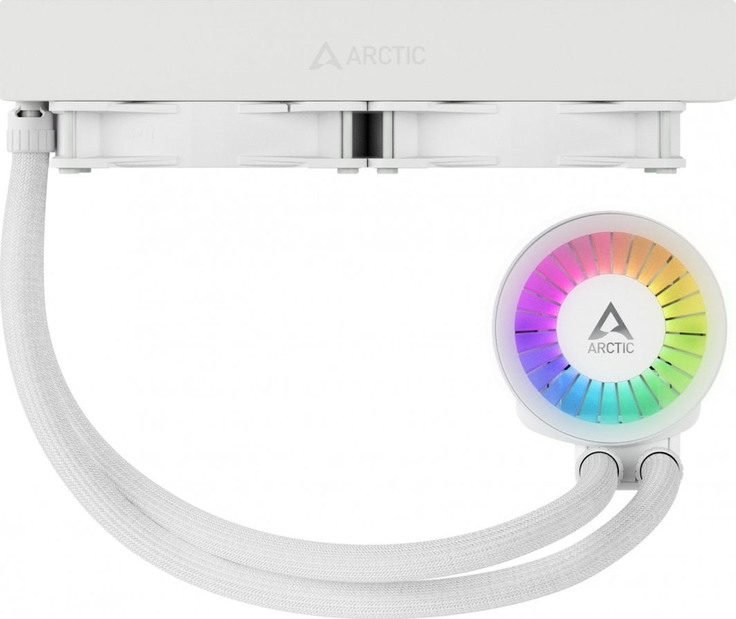 Arctic Liquid Freezer III 240 A-RGB Cooler, White (ACFRE00150A) - Thumbnail 3