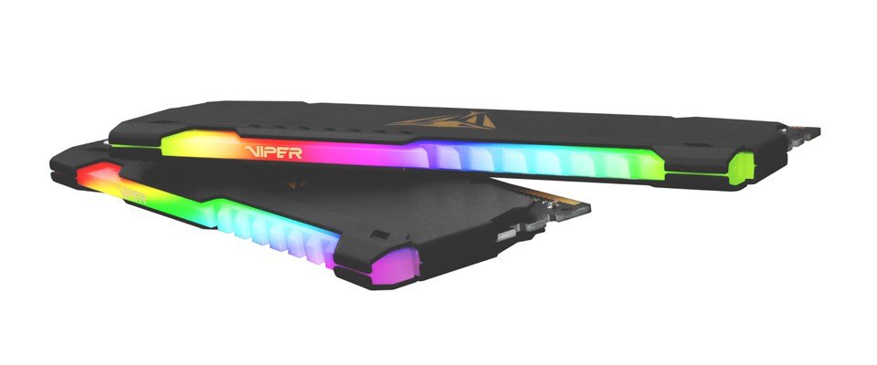 Patriot Viper Steel DDR4 2X16GB 3200 MHz RGB Memory - Image 1