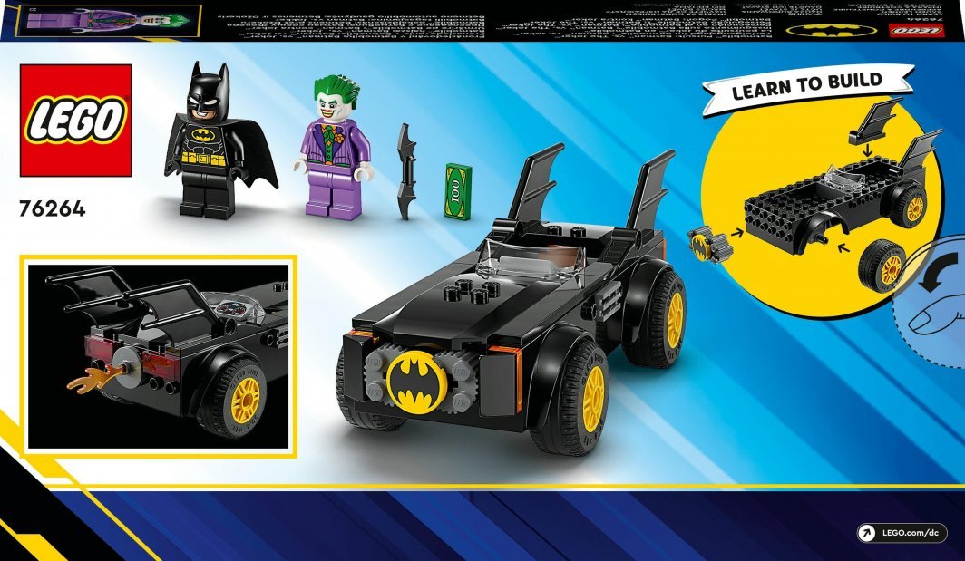 LEGO DC Batman 76264 Batmobile Chase: Batman Vs. The Joker - Thumbnail 9