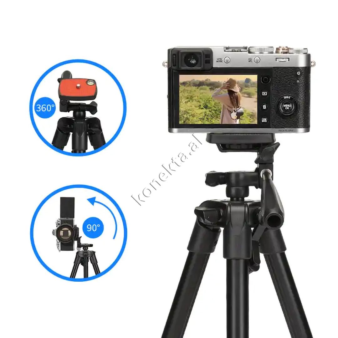 Jmary Tripod, Aluminum & ABS, Adjustable Length 39.5cm-134cm - Thumbnail 7