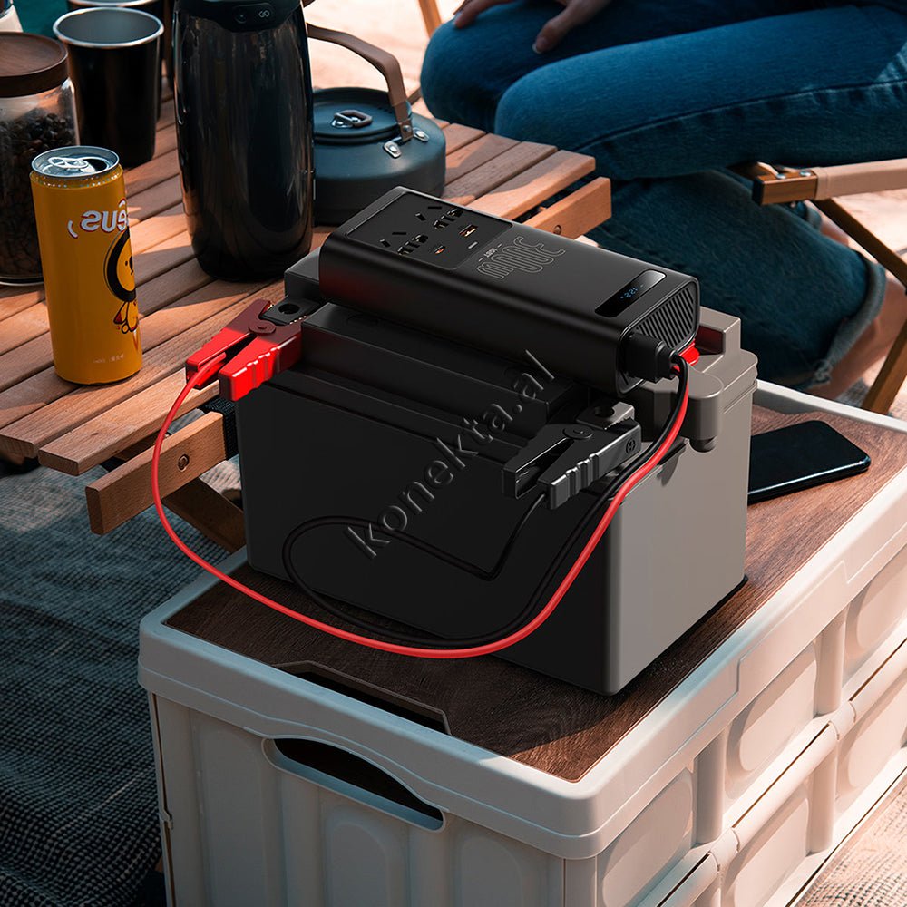 Baseus Konvertues Energjie 300W Me 4 Porta, E Zeze - Thumbnail 11