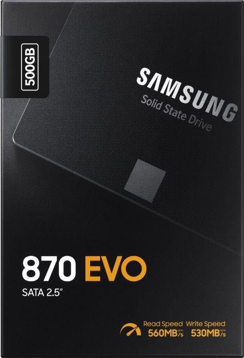 Samsung 870 EVO SSD, 500GB, 2.5" SATA III - Thumbnail 6