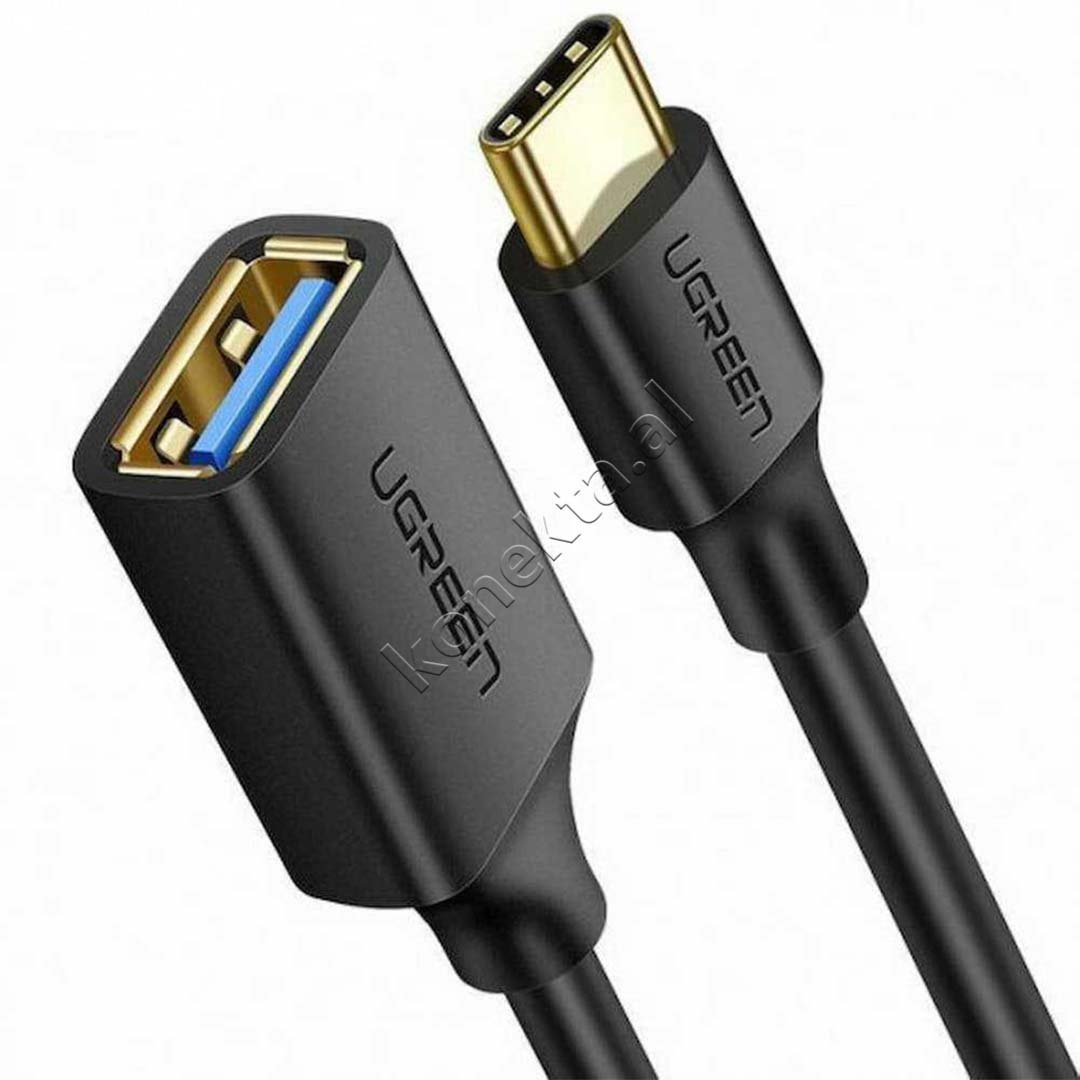 UGreen USB-A to USB-C Adapter, Black - Thumbnail 2