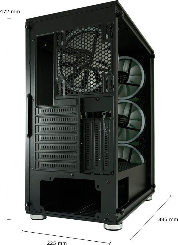 LC-Power Gaming 803B Shaded_X RGB Case, Midi Tower - Thumbnail 20
