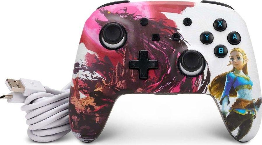 PowerA Blood Moon Zelda Controller, Wireless, Multicolor - Thumbnail 8