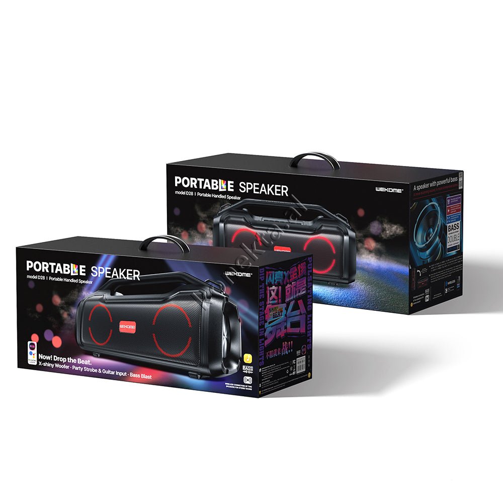 WK Super Boks Me Bluetooth Speaker Me Ndricues - Thumbnail 2