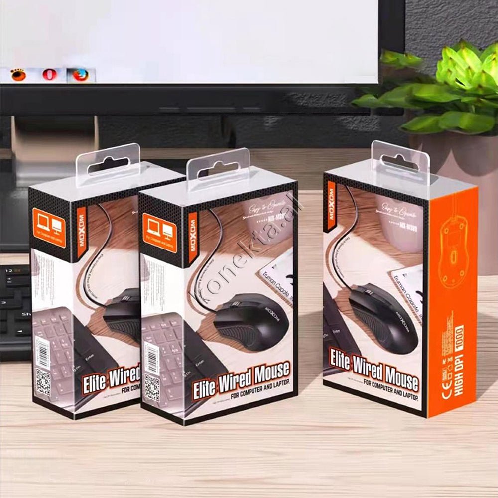 Moxom Gaming Mouse, Black - Thumbnail 2