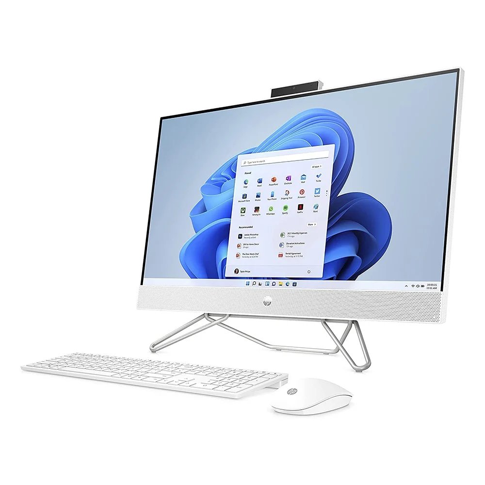 HP AIO 24-CB0020NA All in One, 23.8 inch Touch Screen, 8GB RAM, 256GB SSD - Image 1