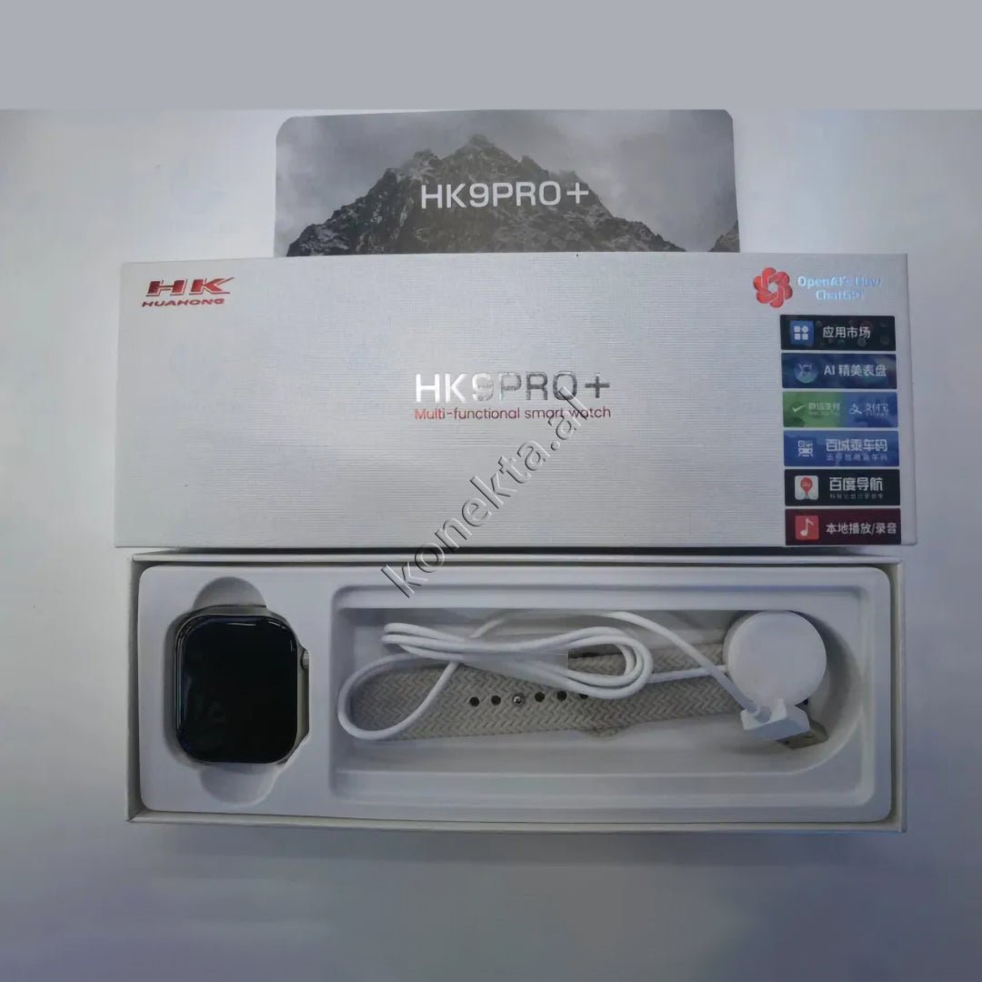 HOCO HK9 PRO+ Smartwatch, Black, 2.2 Inch - Thumbnail 18