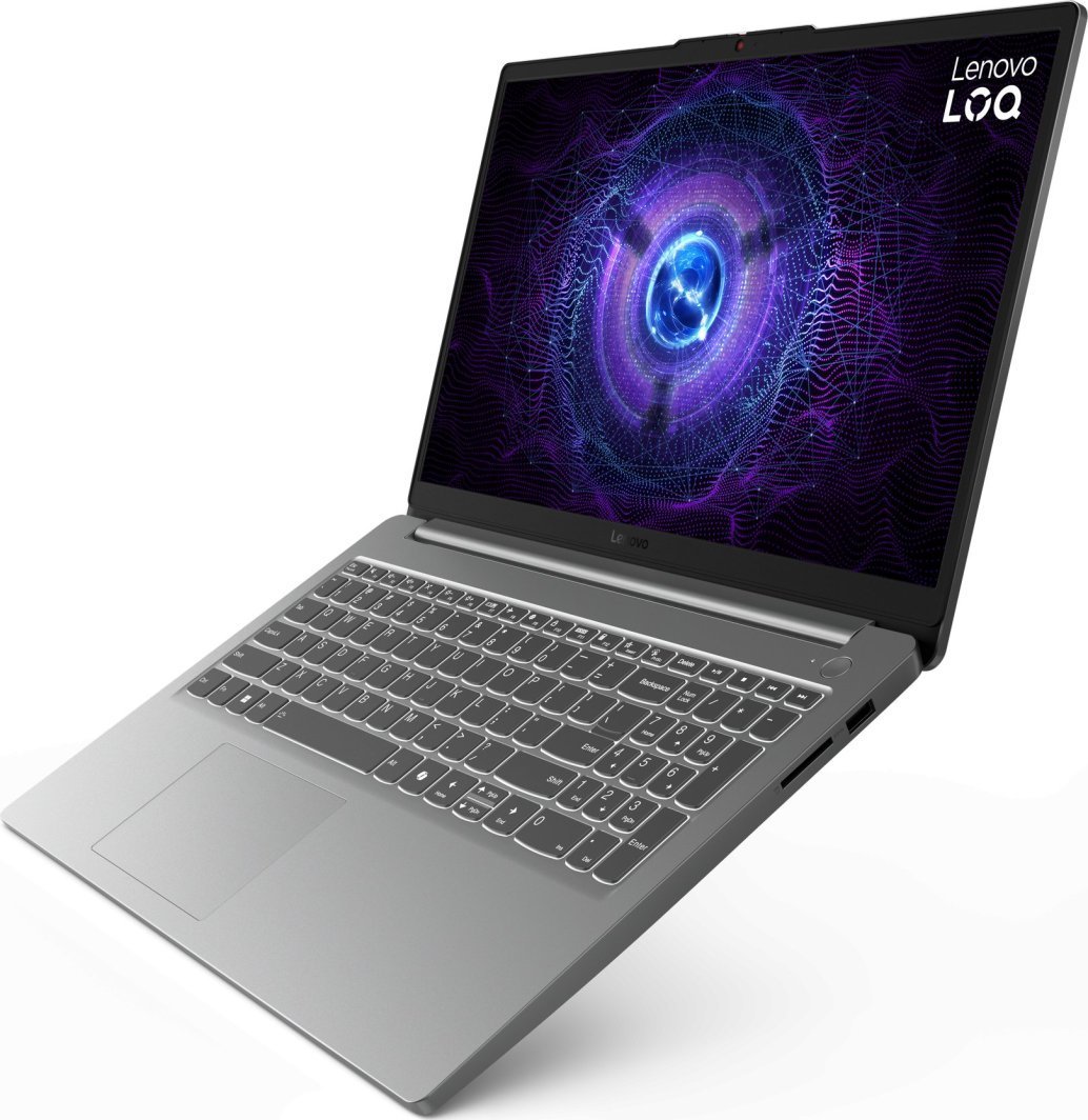 Lenovo LOQ 15IAX9E Laptop, 15.6", Intel Core i5-12450HX, 16GB RAM, 512GB SSD, NVIDIA GeForce RTX 2050, i hirtë - Thumbnail 5