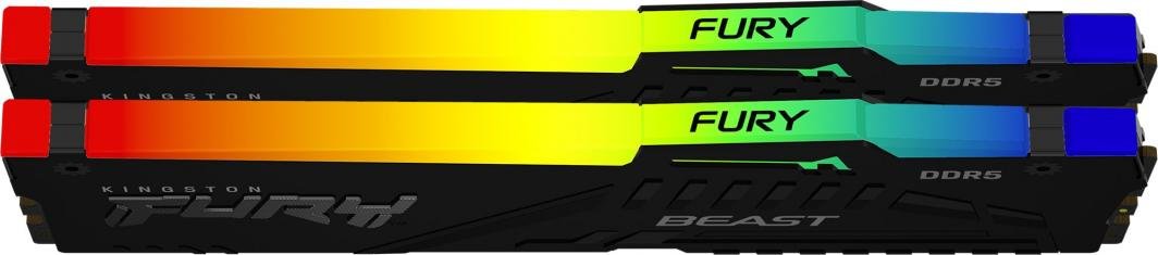 Kingston Fury Beast DDR5 Memory, 32 GB, 5600 MHz, CL40, RGB - Thumbnail 2