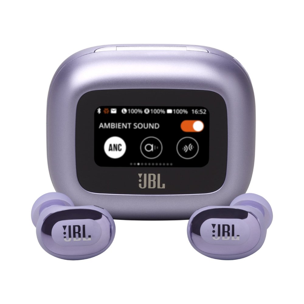 JBL Live Buds 3 Earbuds, Purple - Image 1