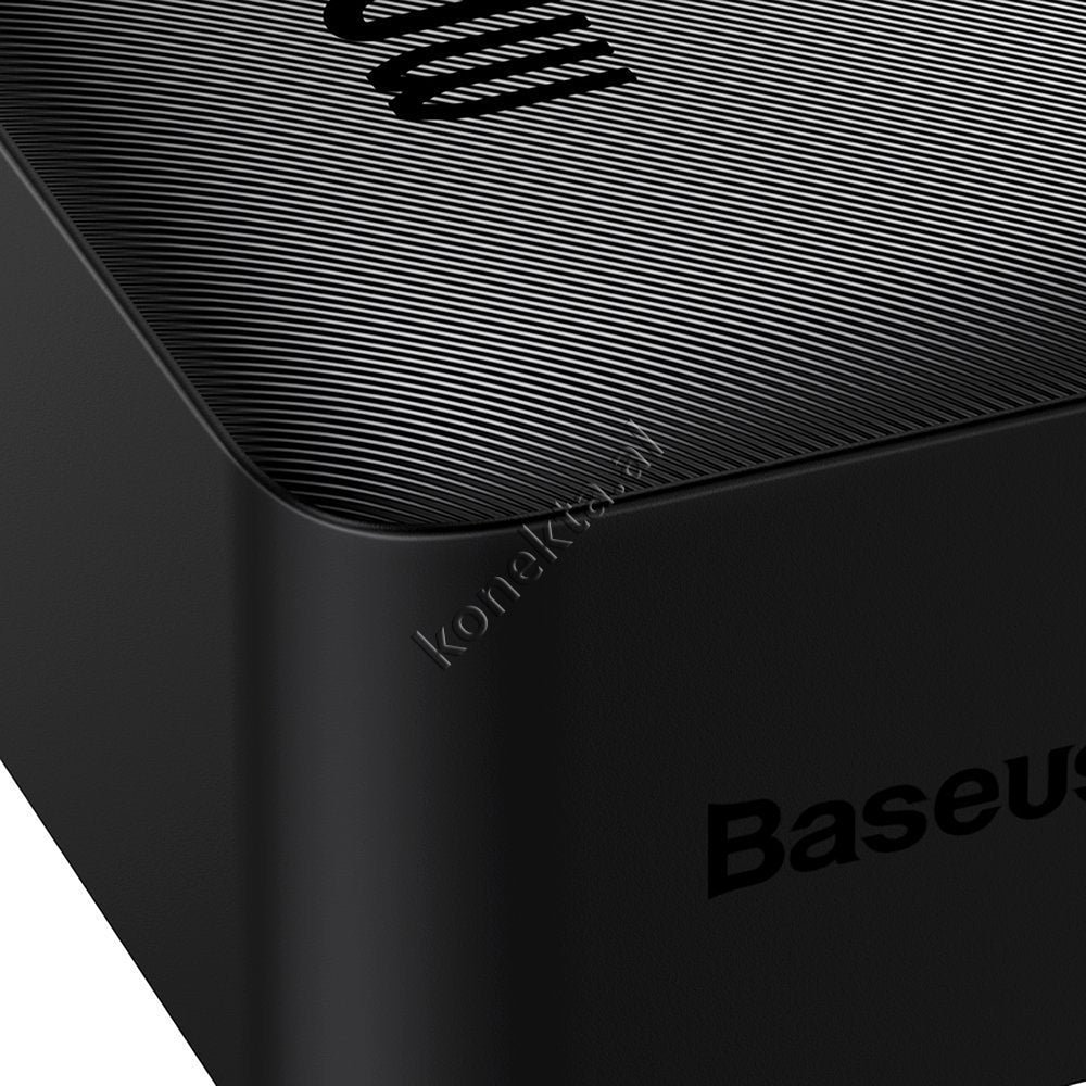 Baseus 30000mAh Power Bank, 15W & 20W, 3 Ports, Black - Thumbnail 6