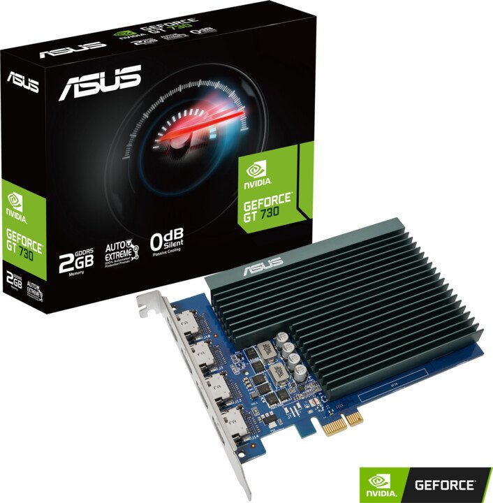 Asus GeForce GT 730 2GB GDDR5 Graphics Card - Thumbnail 5