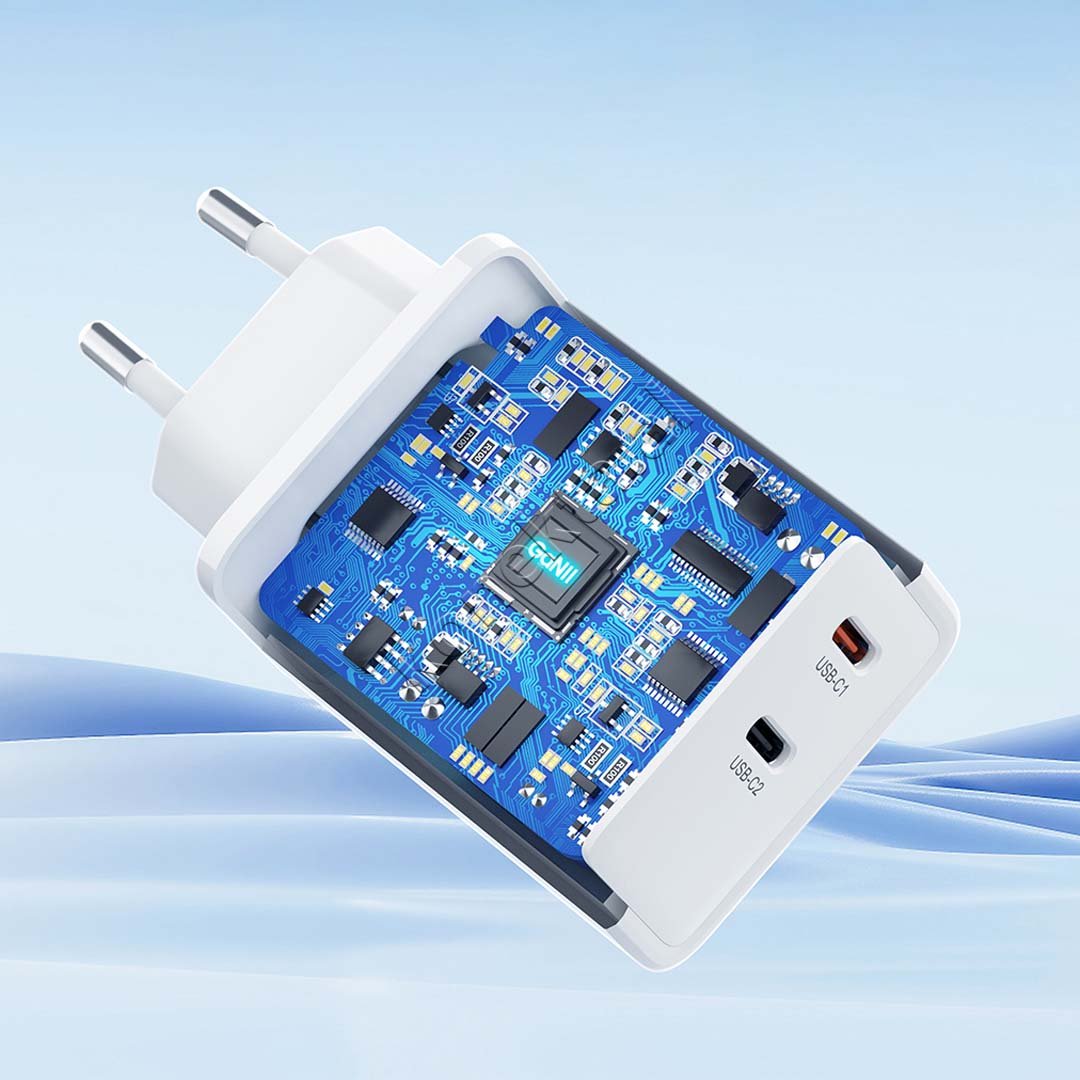 Choetech 65W Type-C Charger, 2 Ports - Thumbnail 3