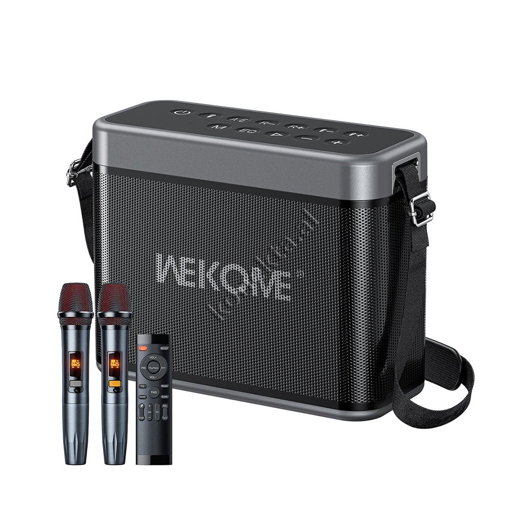 WK Bluetooth Speaker, 120W, Super Bass, With Two Microphones, Audio Port 6.5mm - Image 1