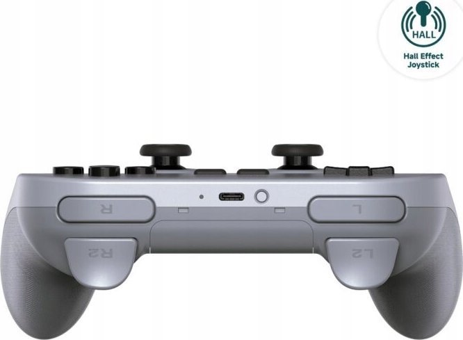 8BitDo Pro 2 Controller, Wireless, Grey - Thumbnail 17
