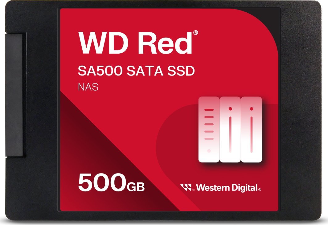 WD Red SA500 SSD, 500GB, 2.5" SATA III - Image 1