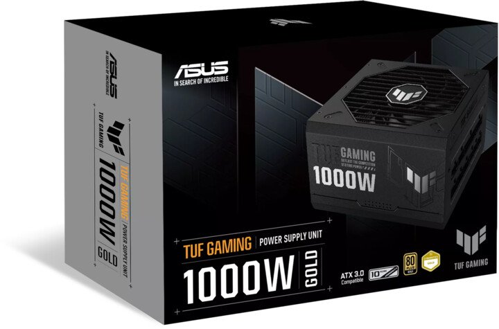 Asus TUF Gaming 90YE00S1-B0NA00 Power Supply, 1000W - Thumbnail 7
