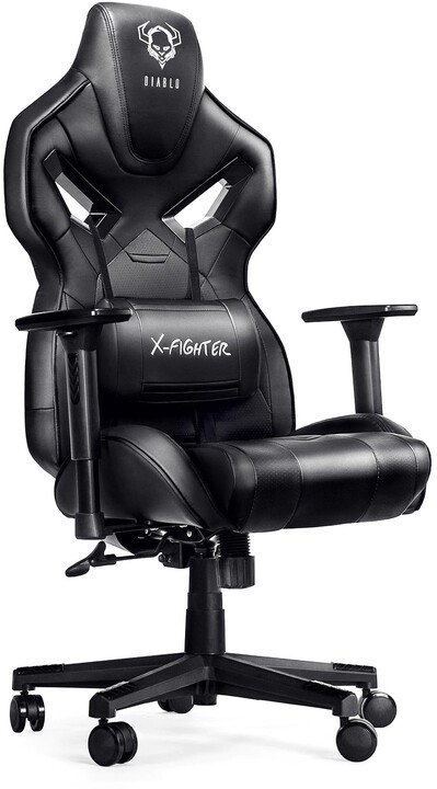 Diablo X-Fighter Gaming Chair, Black - Thumbnail 2