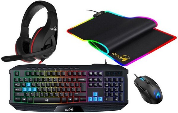 Genius GX Gaming Bundle (K215 + X-1 600 + HS-G560 + 800S RGB), CZ/SK - Thumbnail 2