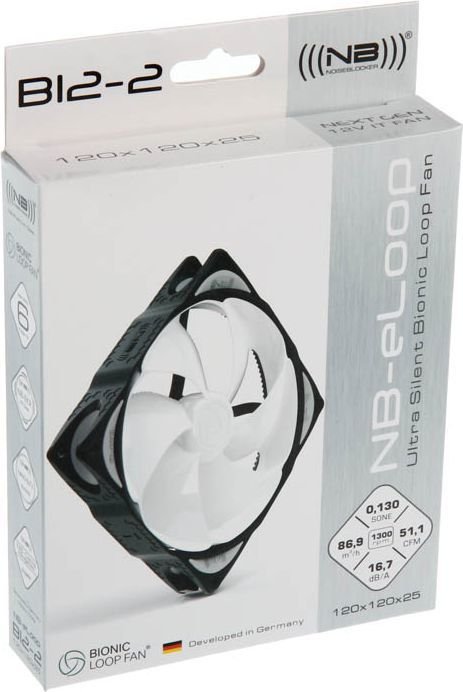 Noiseblocker B-eLoop B12-2 Cooler, 120 mm - Thumbnail 5
