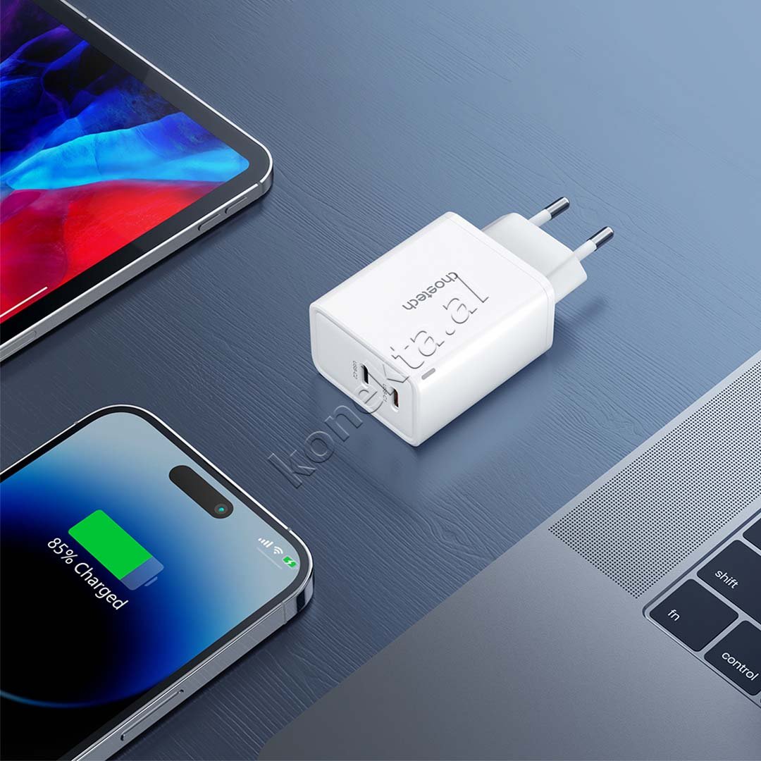 Choetech 65W Type-C Charger, 2 Ports - Thumbnail 5