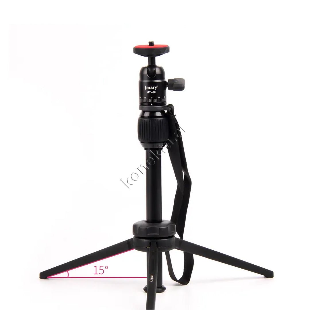 Jmary Tripod, Adjustable Length 28.5cm-39.5cm, Aluminum & ABS - Thumbnail 6