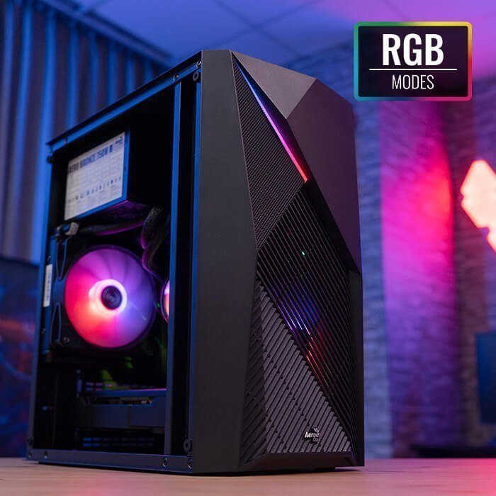 Aerocool Raider Mini Case, Mini Tower - Thumbnail 2