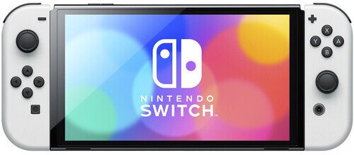 Nintendo Switch Console (OLED), White - Thumbnail 3
