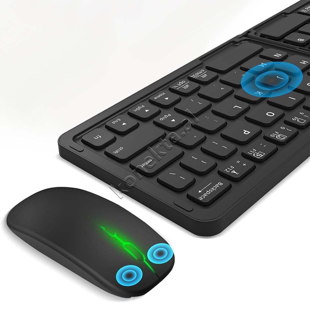 Baseus Wireless Keyboard, Foldable, Bluetooth - Thumbnail 2