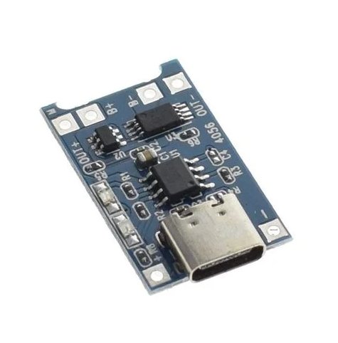 TP4056 Type C 1S 3.7V Lithium Battery Charger 18650 BMS - Image 1