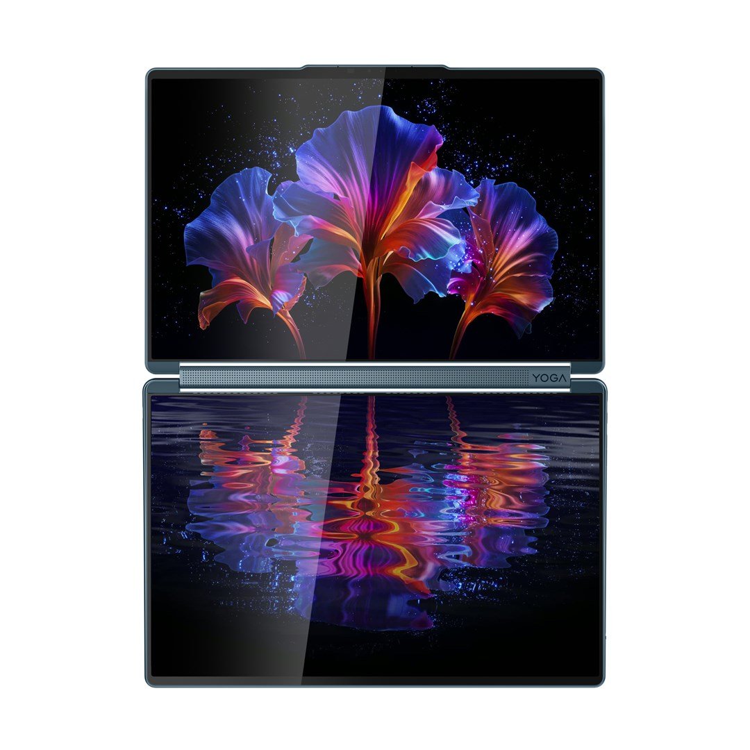 Lenovo Yoga Book 9 14IAH10 Laptop, 14", Intel Core Ultra 7 255H, Touchscreen 2.8K, 32 GB LPDDR5x-SDRAM, 1 TB SSD, Teal - Thumbnail 5