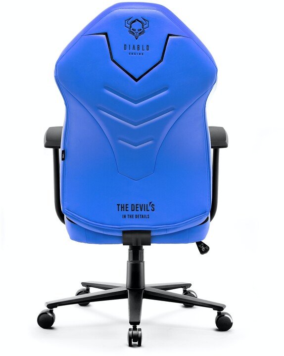 Diablo X-Gamer 2.0 Gaming Chair, Black/Blue - Thumbnail 5