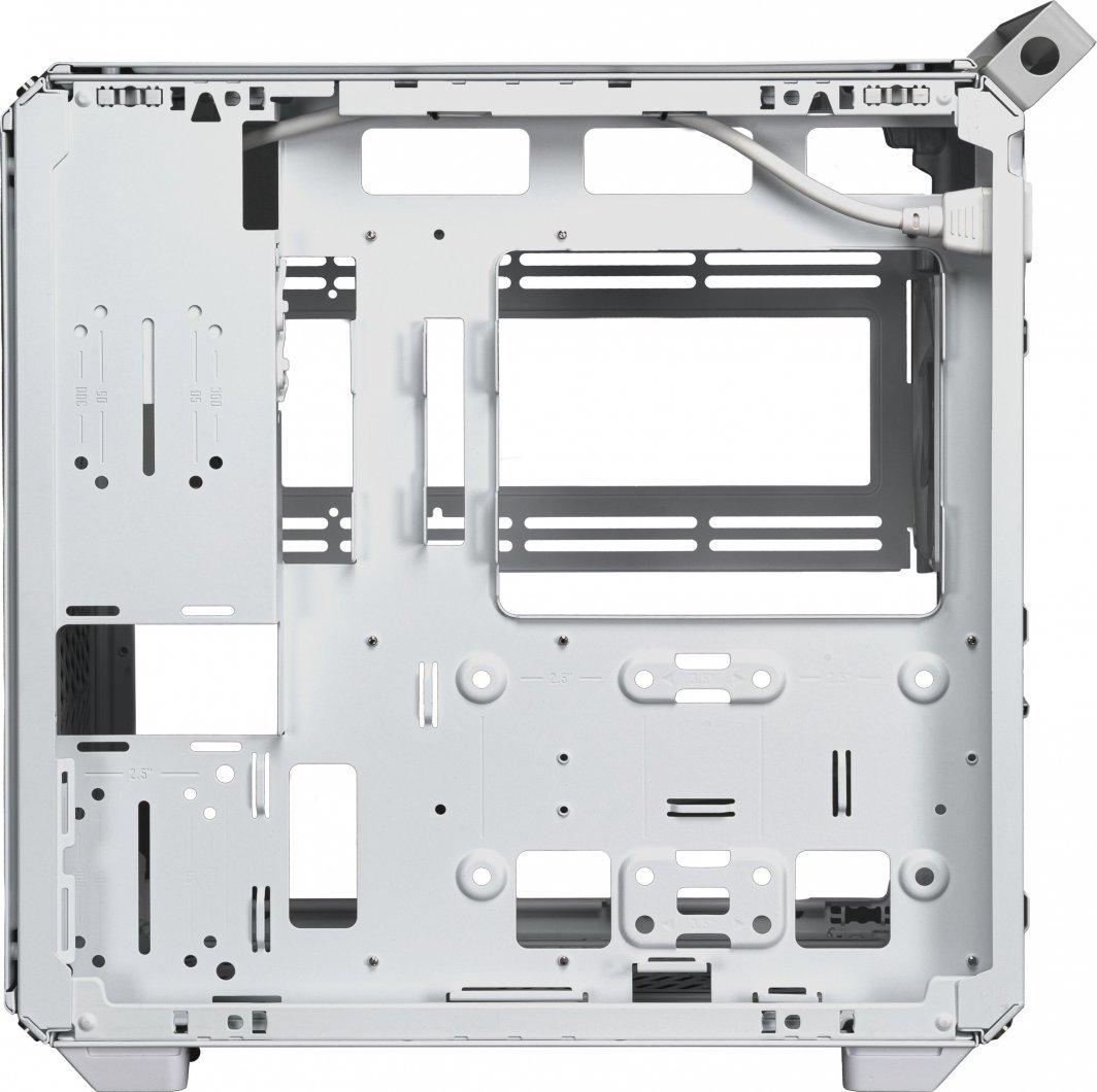 Cooler Master Qube 500 Flatpack Case, White, Midi Tower - Thumbnail 8