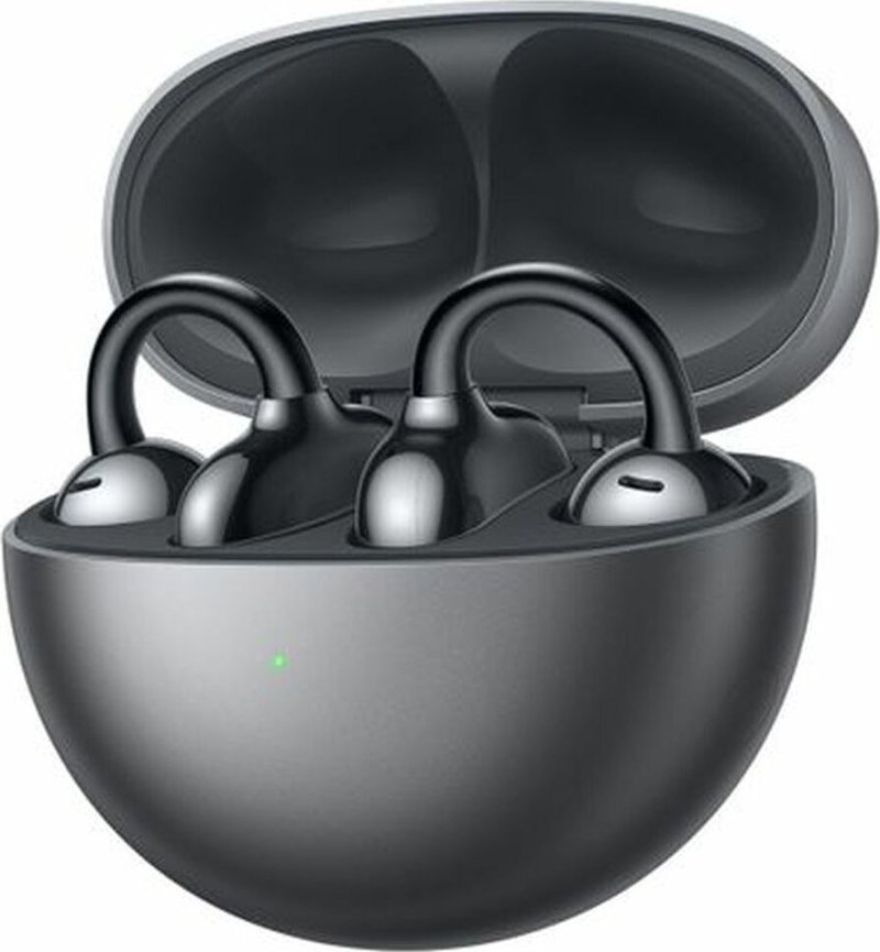 Huawei FreeClip Headphones, Silver - Image 1