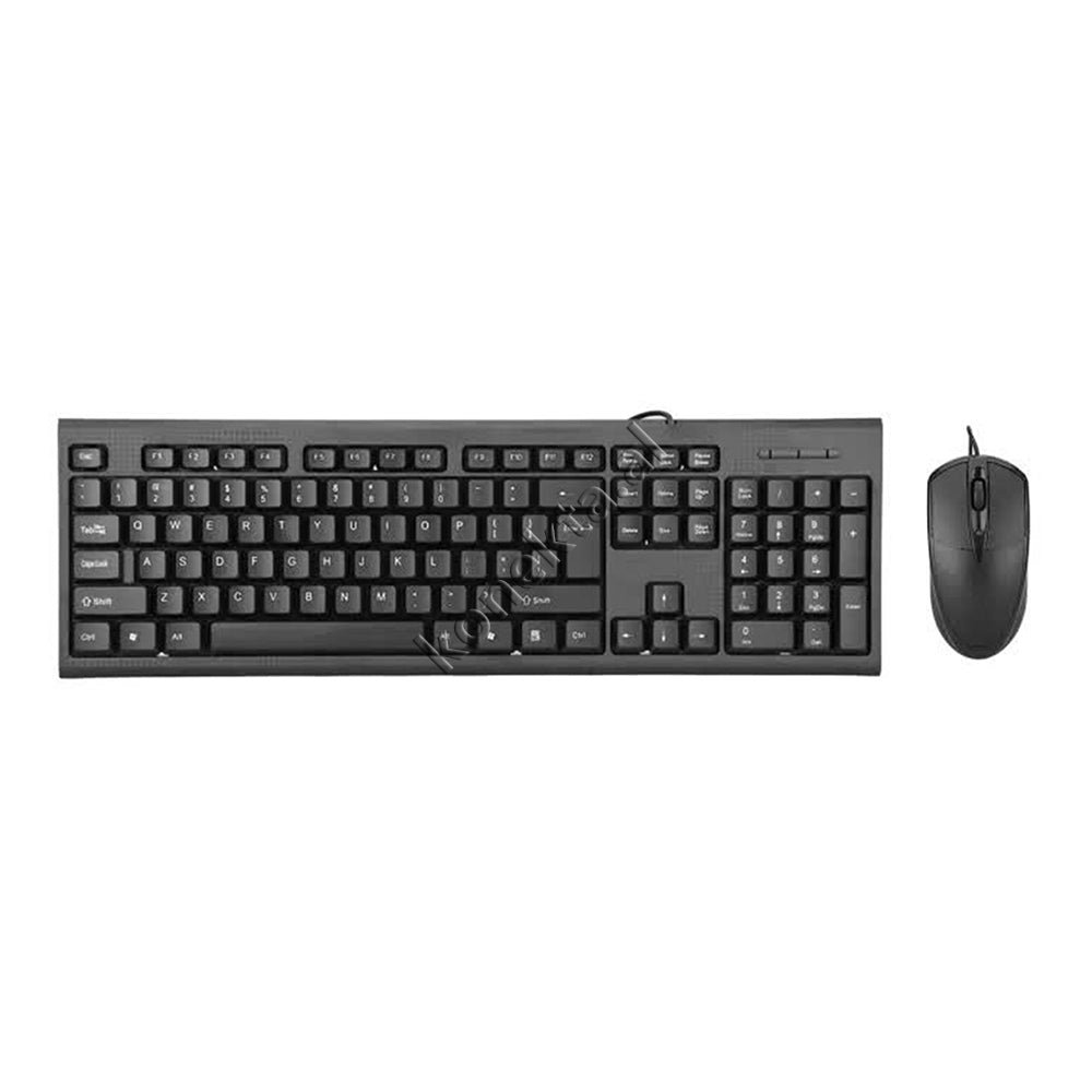tjetertjeter Tastiere dhe Maus Set, Standard, Kabell USB - Image 1